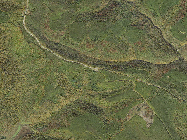 Aerial image of Susquehannock State Forest roadside campsite 003 Block Valve A