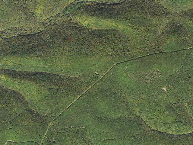 Aerial image of Susquehannock State Forest roadside campsite 022 Gas Well B