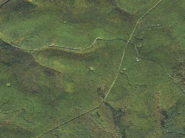Aerial image of Susquehannock State Forest roadside campsite Horsey Hilton 002