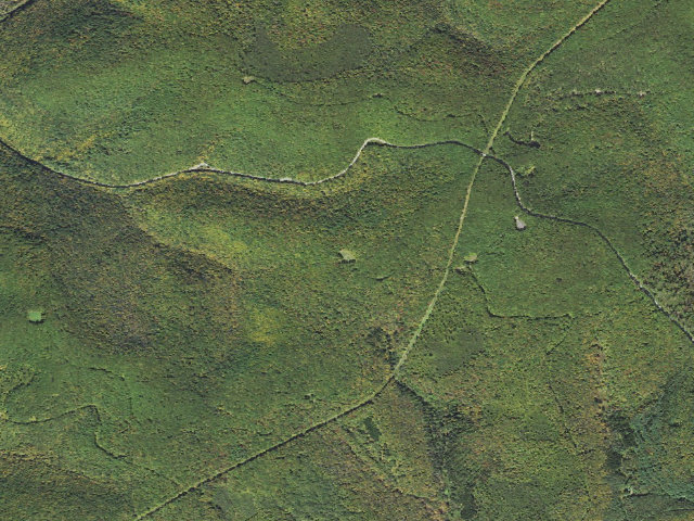 Aerial image of Susquehannock State Forest roadside campsite Horsey Hilton 007