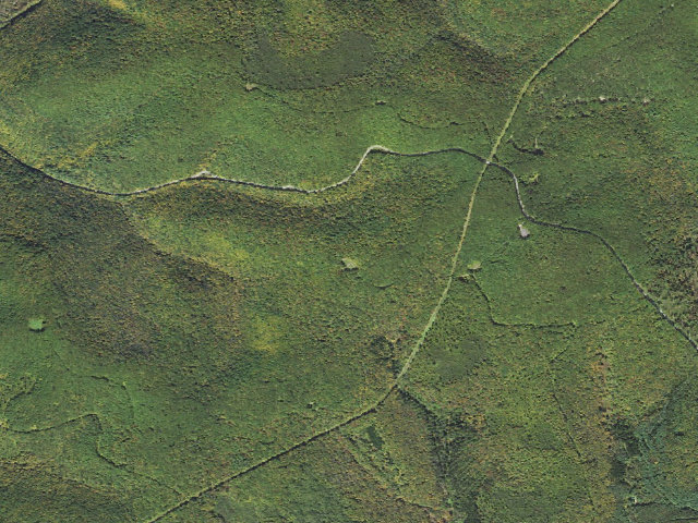 Aerial image of Susquehannock State Forest roadside campsite Horsey Hilton 003