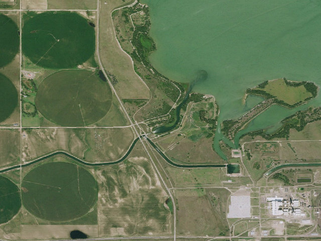Aerial image of Sutherland Reservoir SRA