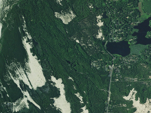 Aerial image of Sutton Campground, Group Campground & Trailhead