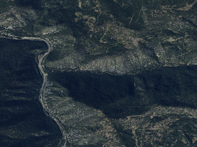 Aerial image of Swan Creek