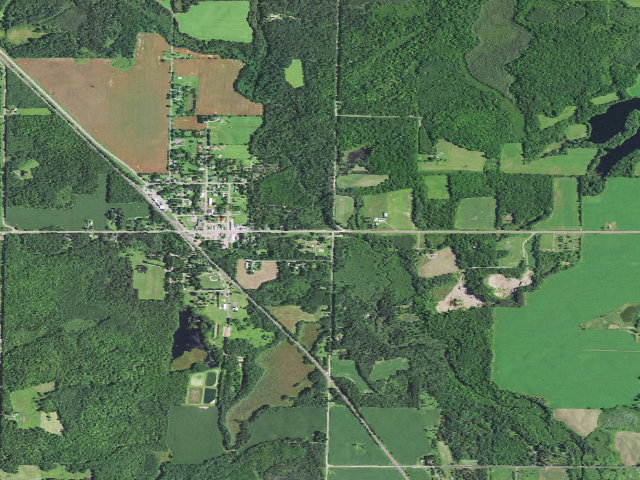 Aerial image of Swan Creek Park