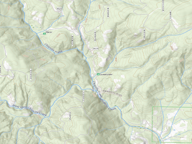 USGS topographic map of Sweetwater