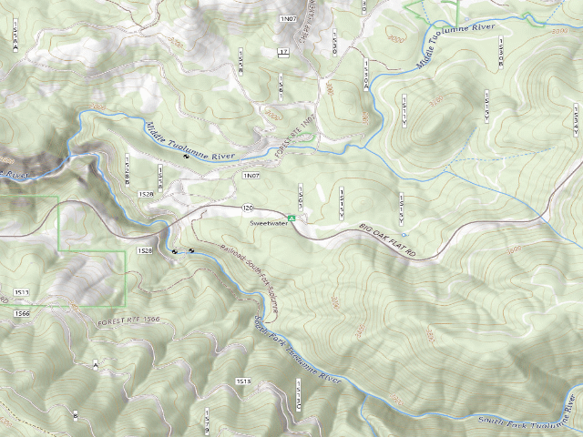 USGS topographic map of Sweetwater