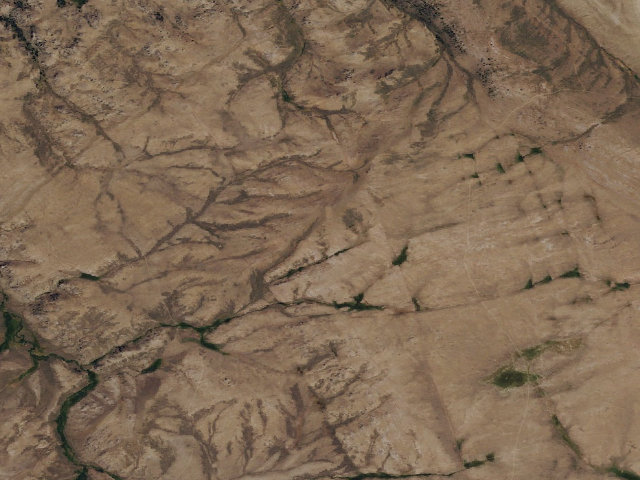 Aerial image of Sweetwater Canyon