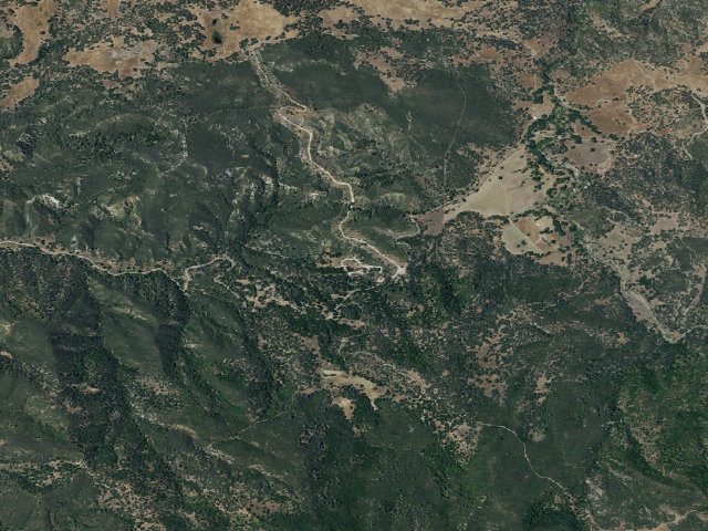 Aerial image of Sweetwater Laguna Mountain Campground (Free, BLM)