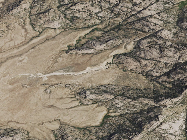 Aerial image of Sweetwater Rocks (Savage Peak)