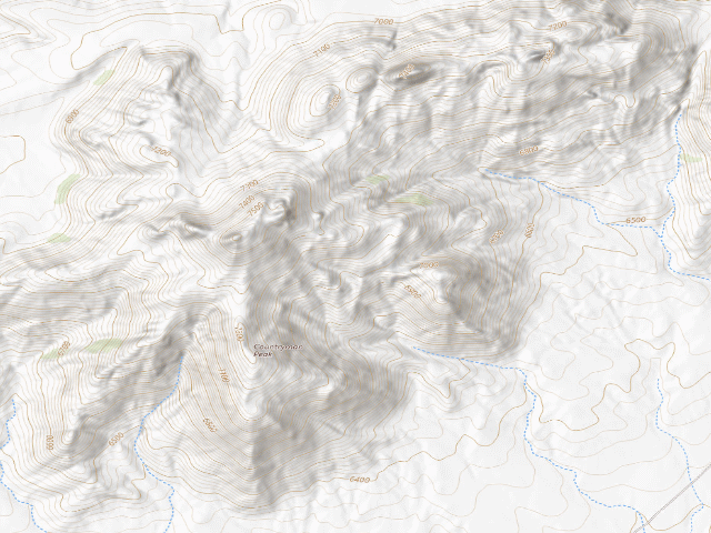 USGS topographic map of Sweetwater Rocks (Split Rock)