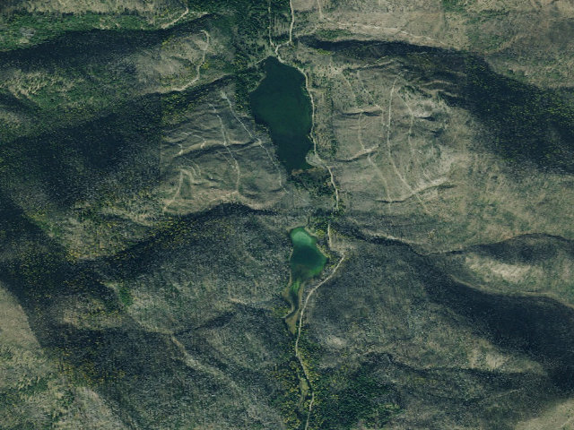 Aerial image of Sylvan Lake