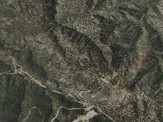 Aerial image of Table Mountain Campground