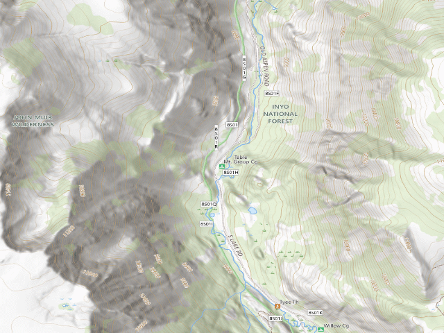 USGS topographic map of Table Mt. Group Cg
