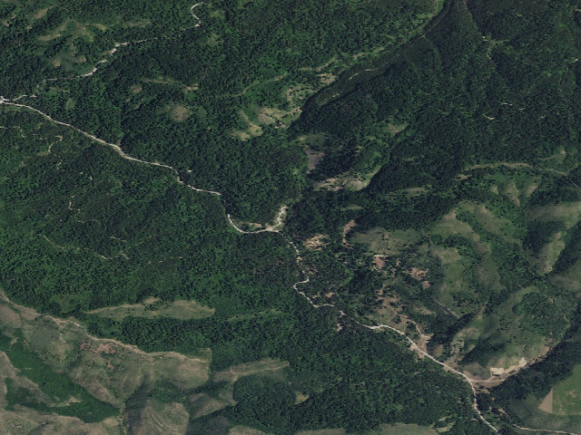 Aerial image of Tablerock Campground