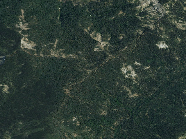 Aerial image of Tadpole / Sun Flower Hill Area