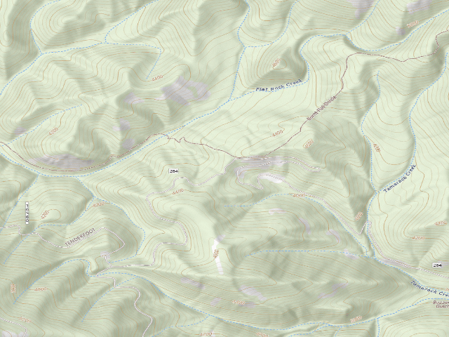 USGS topographic map of Tamarack 009