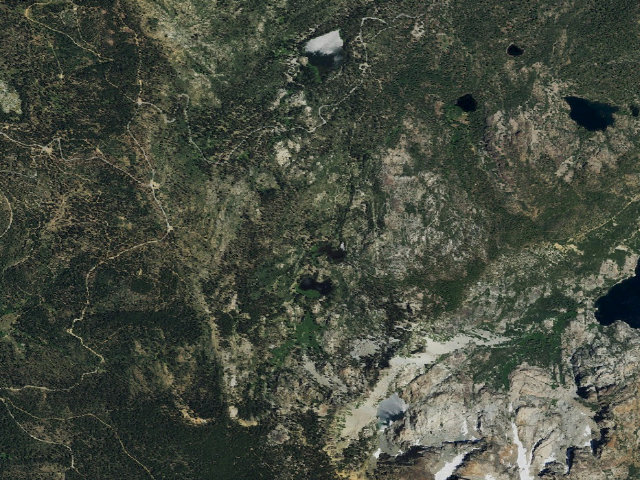 Aerial image of Tamarack Lakes