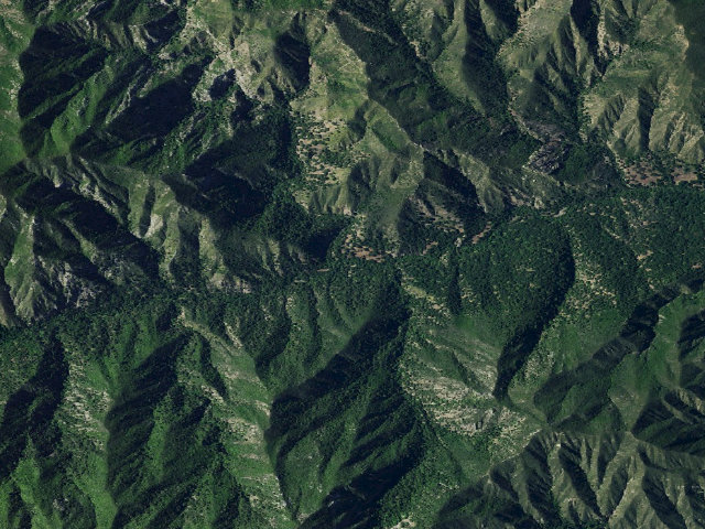 Aerial image of Tassajara Creek Campground