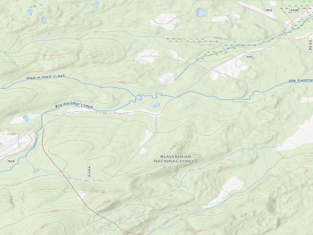 USGS topographic map of Teepee