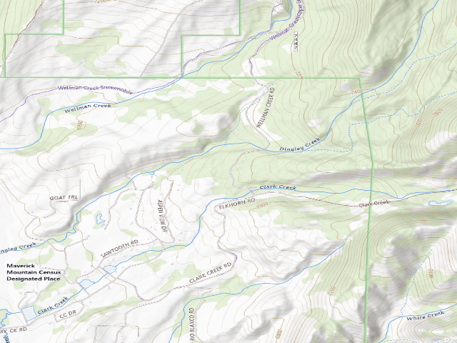 USGS topographic map of Teepee