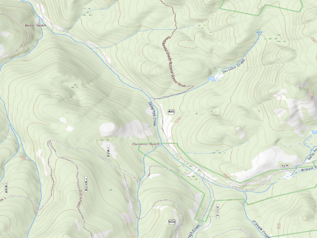 USGS topographic map of Telegraph-03