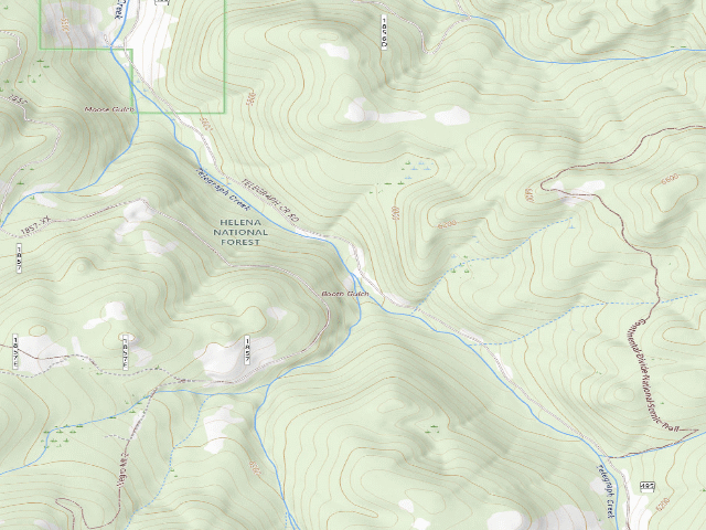 USGS topographic map of Telegraph-07