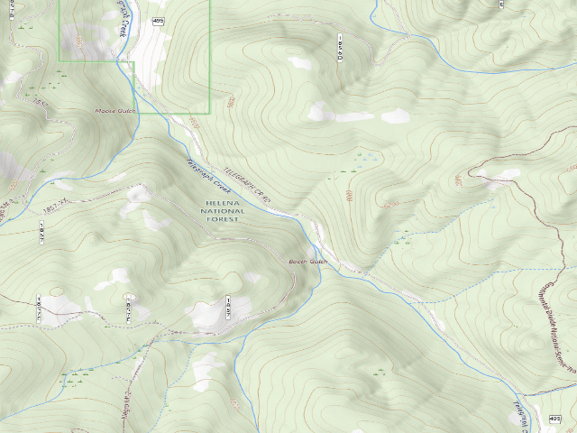 USGS topographic map of Telegraph-08
