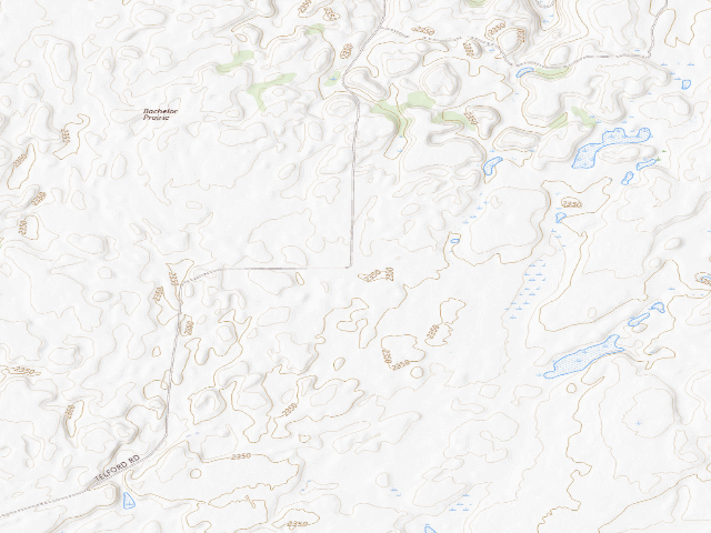 USGS topographic map of Telford Recreation Area