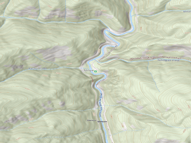 USGS topographic map of Telichpah