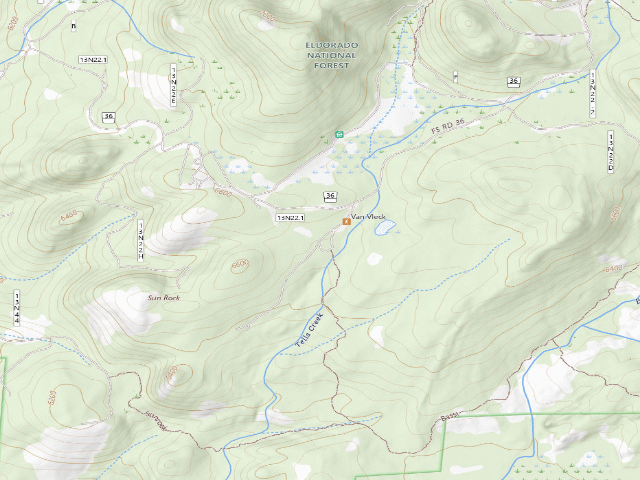 USGS topographic map of Tells Equestrian Cg