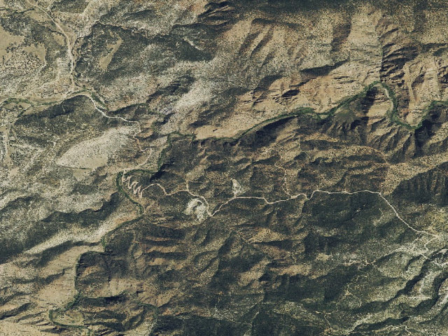 Aerial image of Temple Canyon Park (Canon City)