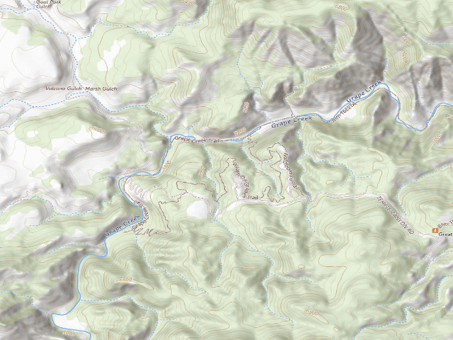 USGS topographic map of Temple Canyon Park (Canon City)