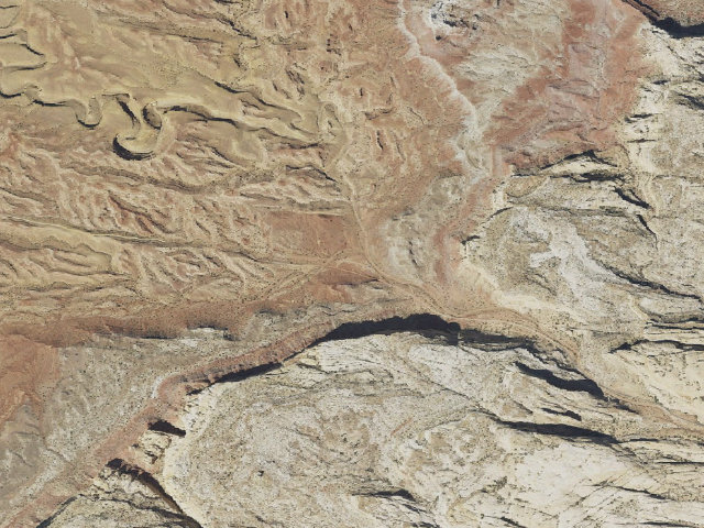 Aerial image of Temple Mountain Campground West