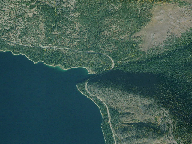 Aerial image of Ten Miles Site 3