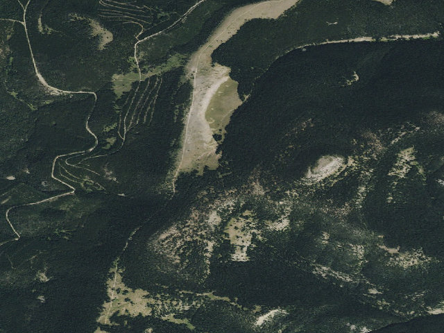 Aerial image of Tepee Butte -251-01