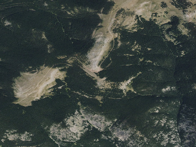 Aerial image of Tepee Butte -251-02