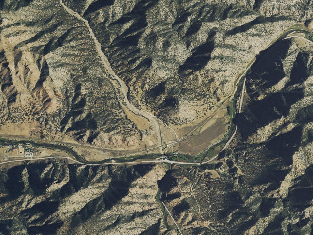 Aerial image of Texas Creek