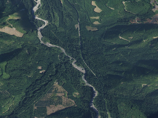 Aerial image of The Dalles