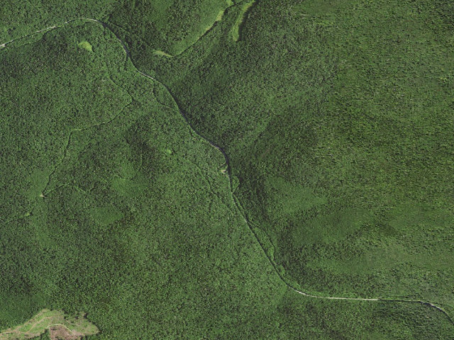 Aerial image of Third Bridge Campsites