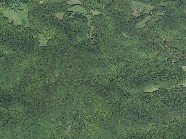 Aerial image of Thistle Hill Shelter