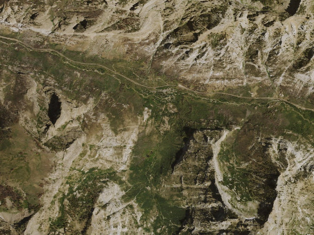 Aerial image of Thomas Canyon Campground