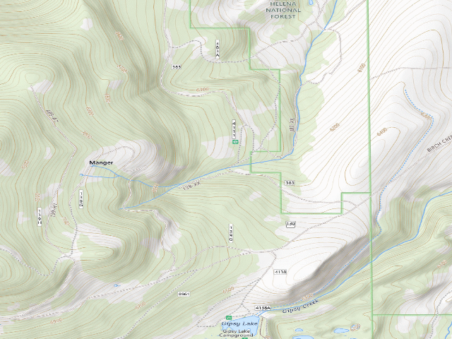 USGS topographic map of Thompson01