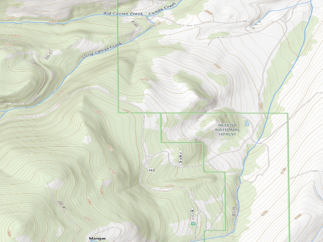 USGS topographic map of Thompson03