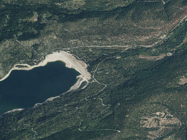 Aerial image of Three Sisters Group Site