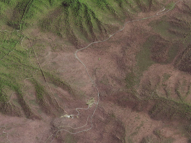 Aerial image of Thunder Hill A.T. Shelter