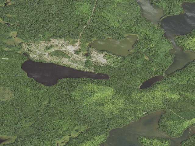 Aerial image of Thunderbird Lake
