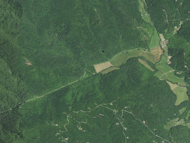 Aerial image of Thurmond Chatham Game Land camping area #2