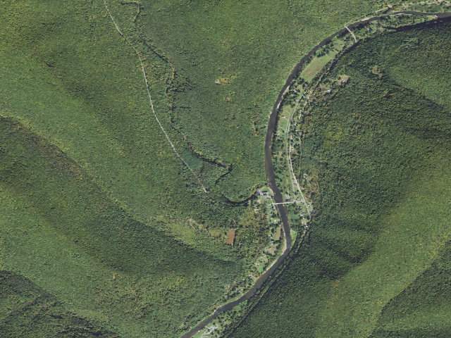Aerial image of Tiadaghton State Forest primitive campsite SRT 002 (BFT Testle Site)