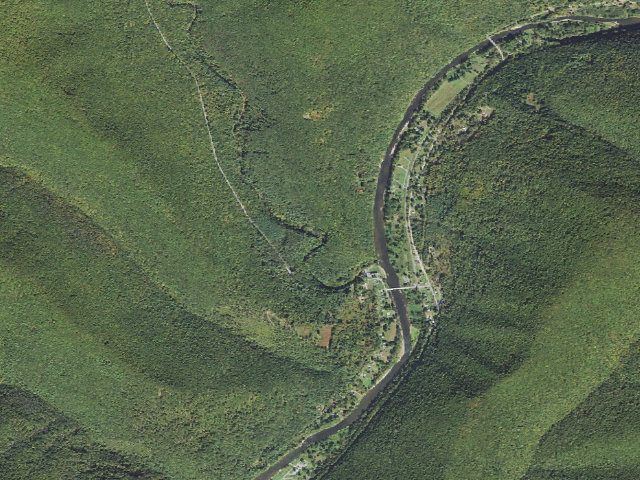 Aerial image of Tiadaghton State Forest primitive campsite SRT 003 (BFT Testle Site)